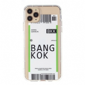 Kryt iPhone 12 / 12 Pro Palubný Lístok Do Bangkoku