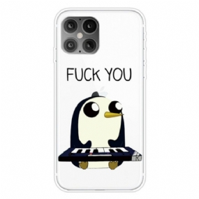 Kryt iPhone 12 / 12 Pro Penguin Fuck You