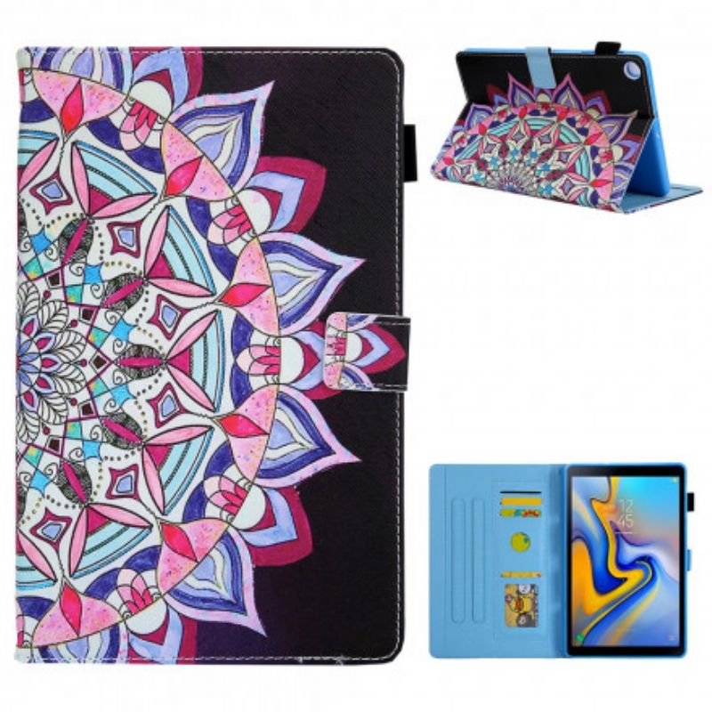 Flipové Puzdro Samsung Galaxy Tab A7 (2020) Grafická Mandala