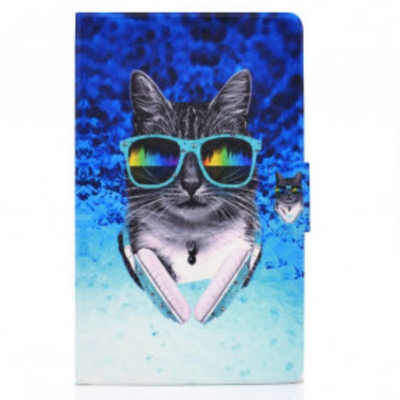 Peňaženkový Kryt Samsung Galaxy Tab A7 (2020) Dj Cat