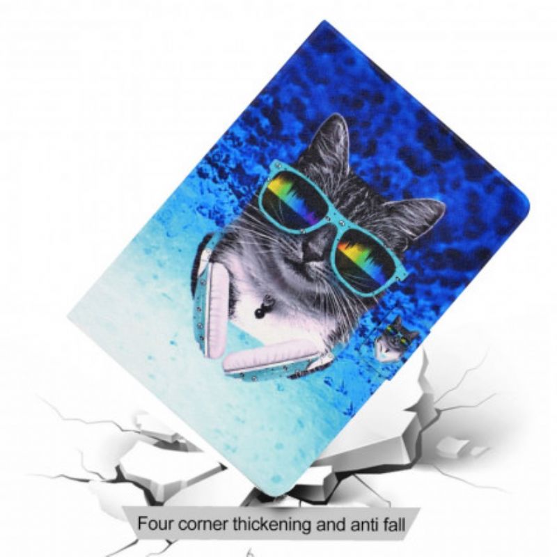 Peňaženkový Kryt Samsung Galaxy Tab A7 (2020) Dj Cat