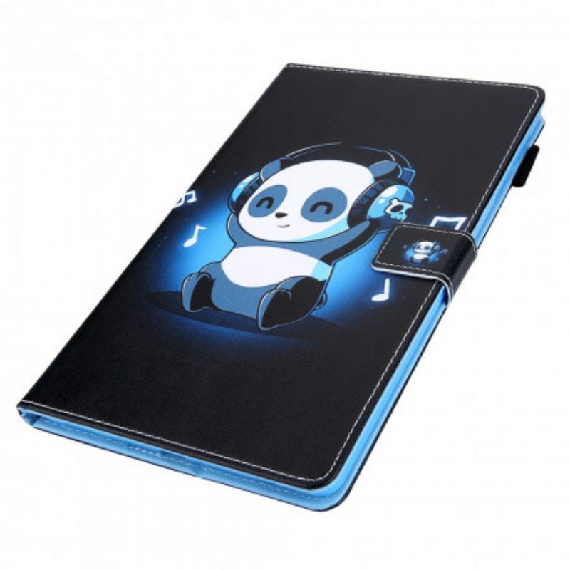 Peňaženkový Kryt Samsung Galaxy Tab A7 (2020) Funky Panda