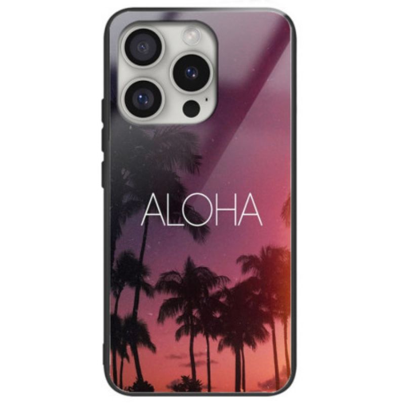 Kryt iPhone 16 Pro Max Tvrdené Sklo Aloha