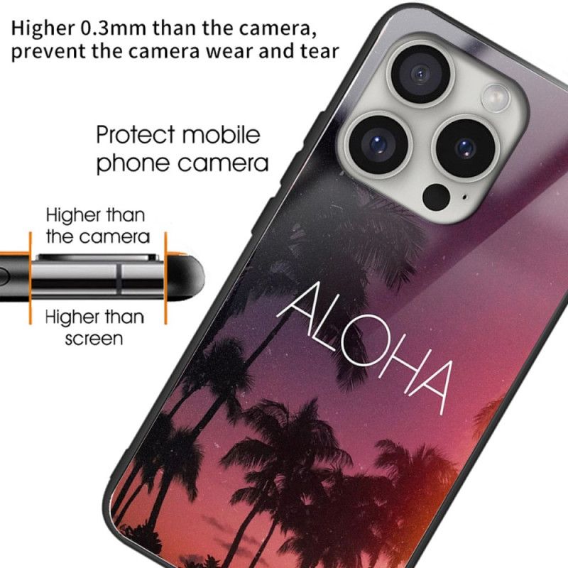 Kryt iPhone 16 Pro Max Tvrdené Sklo Aloha