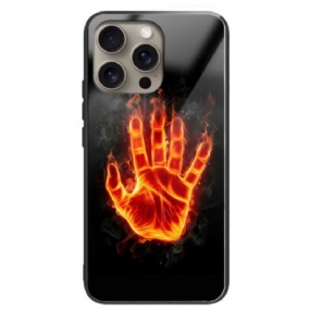 Kryt iPhone 16 Pro Max Tvrdené Sklo Fire Palm