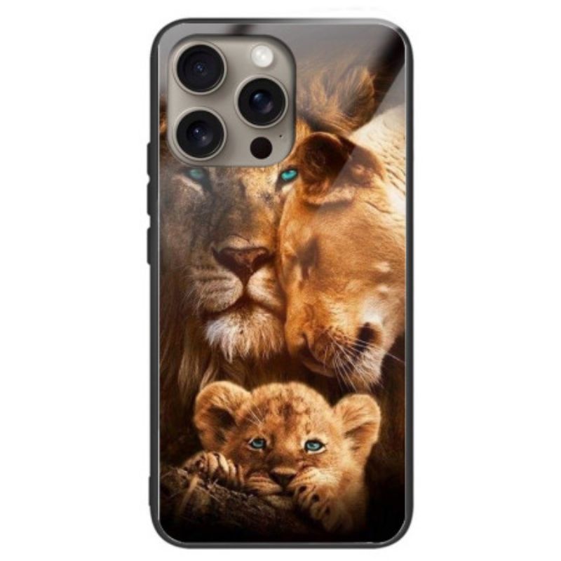 Kryt iPhone 16 Pro Max Tvrdené Sklo Lions