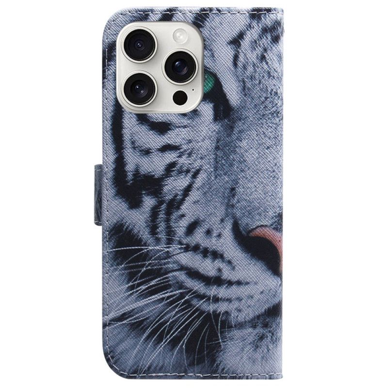 Puzdro Na iPhone 16 Pro Max Biely Tiger