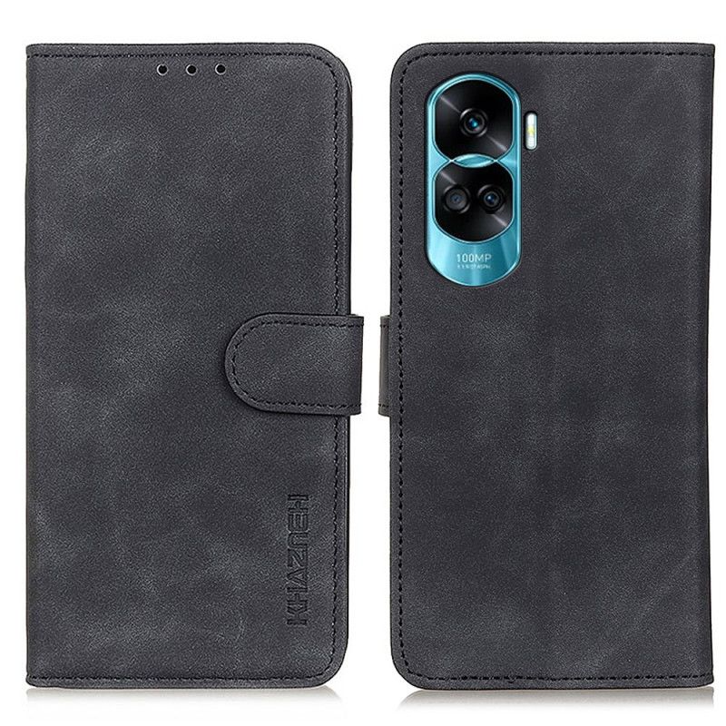 Kožené Puzdro Honor 90 Lite Khazneh Suede Leather Effect