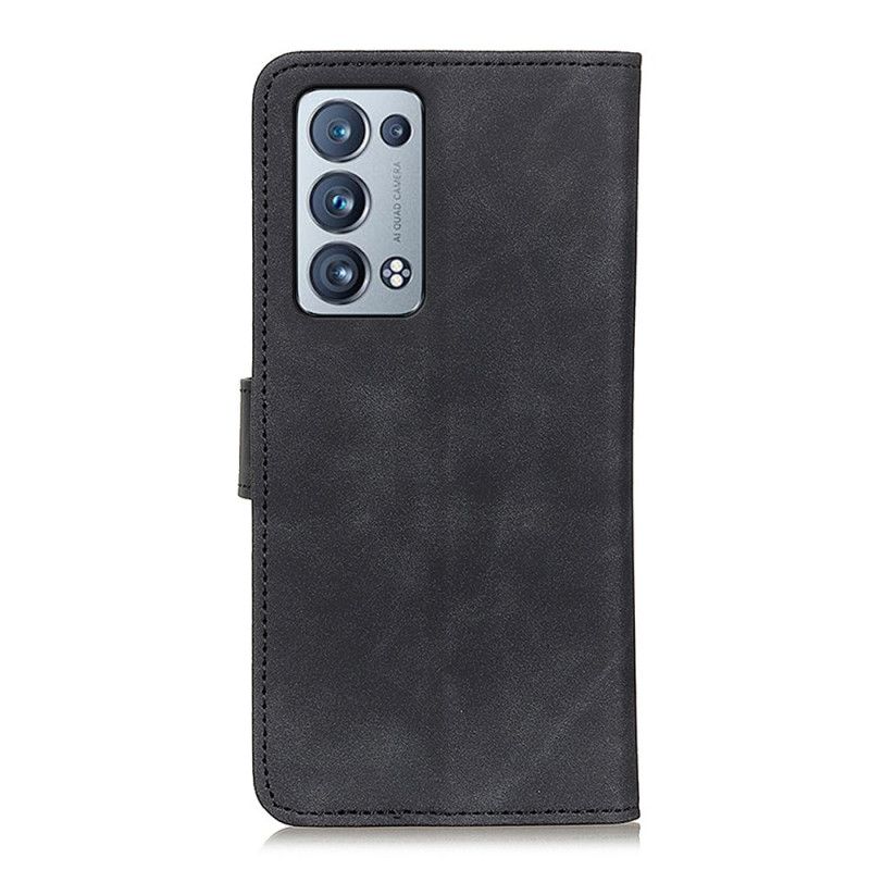 Kožené Puzdro Oppo Reno 6 Pro 5G Khazneh Faux Leather Vintage