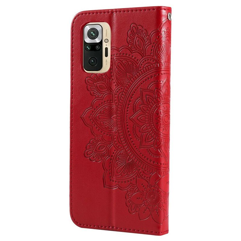 Kožené Puzdro Xiaomi Redmi Note 10 5G Mandala