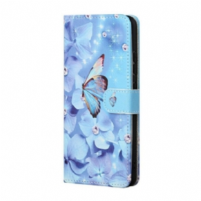 Kožené Puzdro Xiaomi Redmi Note 10 5G Tangá Butterflies