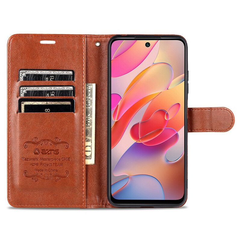 Peňaženkový Kryt Xiaomi Redmi Note 10 5G Luxus Azns