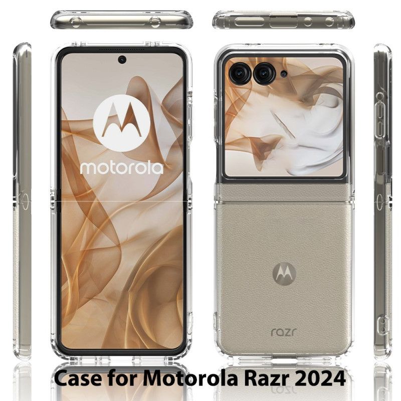 Kryt Motorola Razr 50 Transparentné