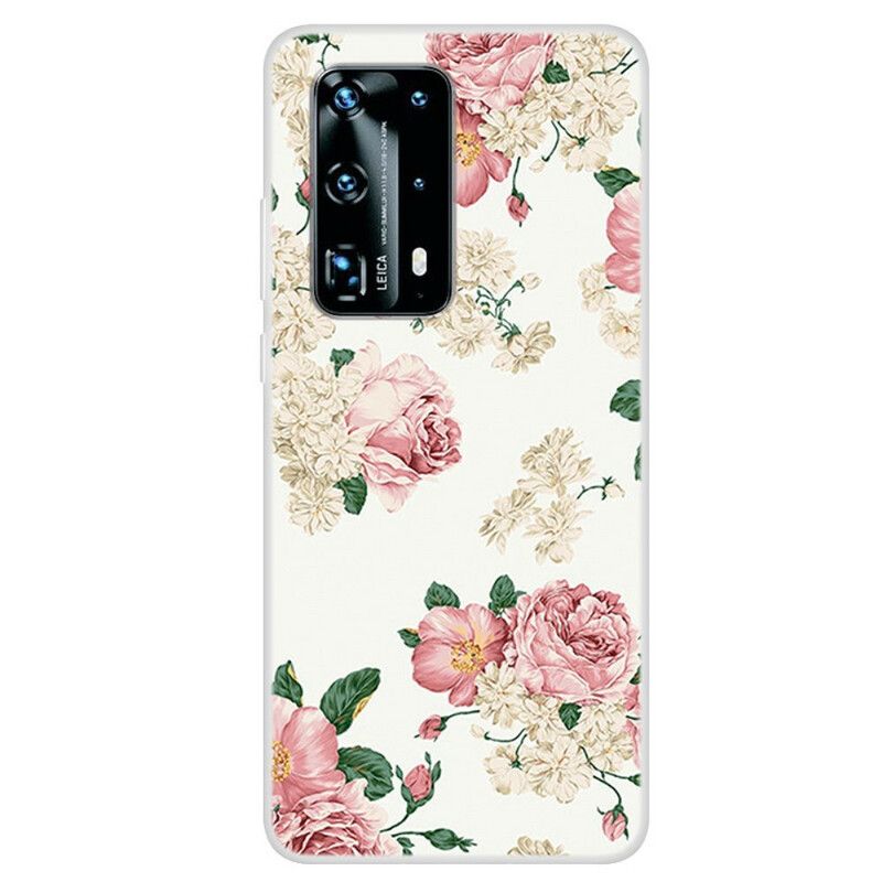 Kryt Huawei P40 Pro Kvety Slobody