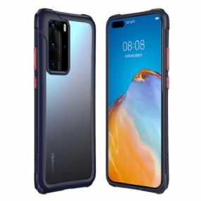 Kryt Huawei P40 Pro Transparentný Matný Dizajn Leeu