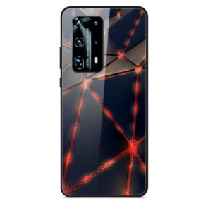 Kryt Huawei P40 Pro Tvrdené Sklo Red Ray