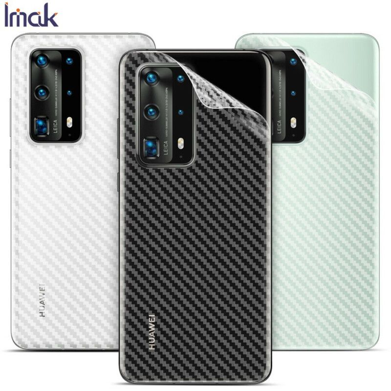 Zadná Fólia Pre Huawei P40 Pro Carbon Style Imak