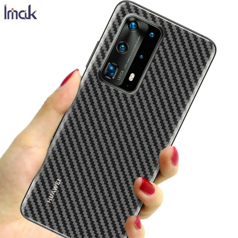 Zadná Fólia Pre Huawei P40 Pro Carbon Style Imak