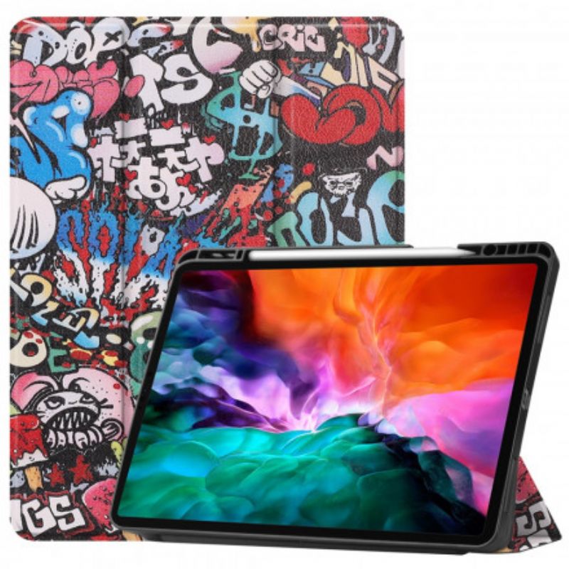 Kryt iPad Pro 12.9" (2021) Držiak Na Graffiti Pero