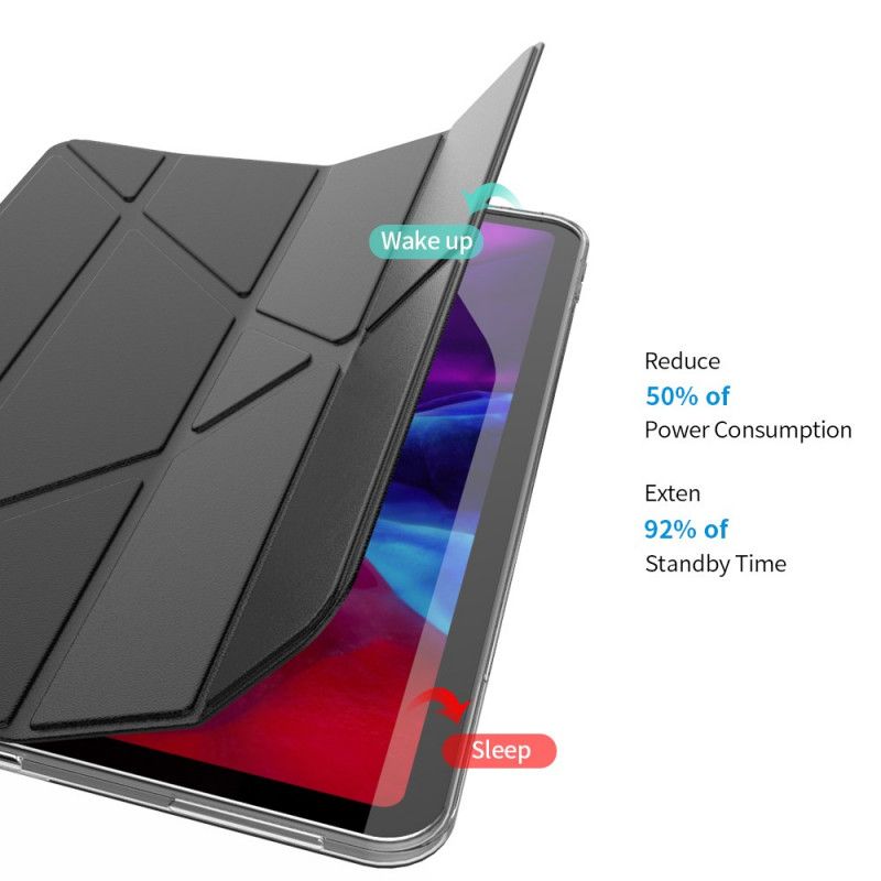 Kryt iPad Pro 12.9" (2021) Jednoduchý Dizajn Origami