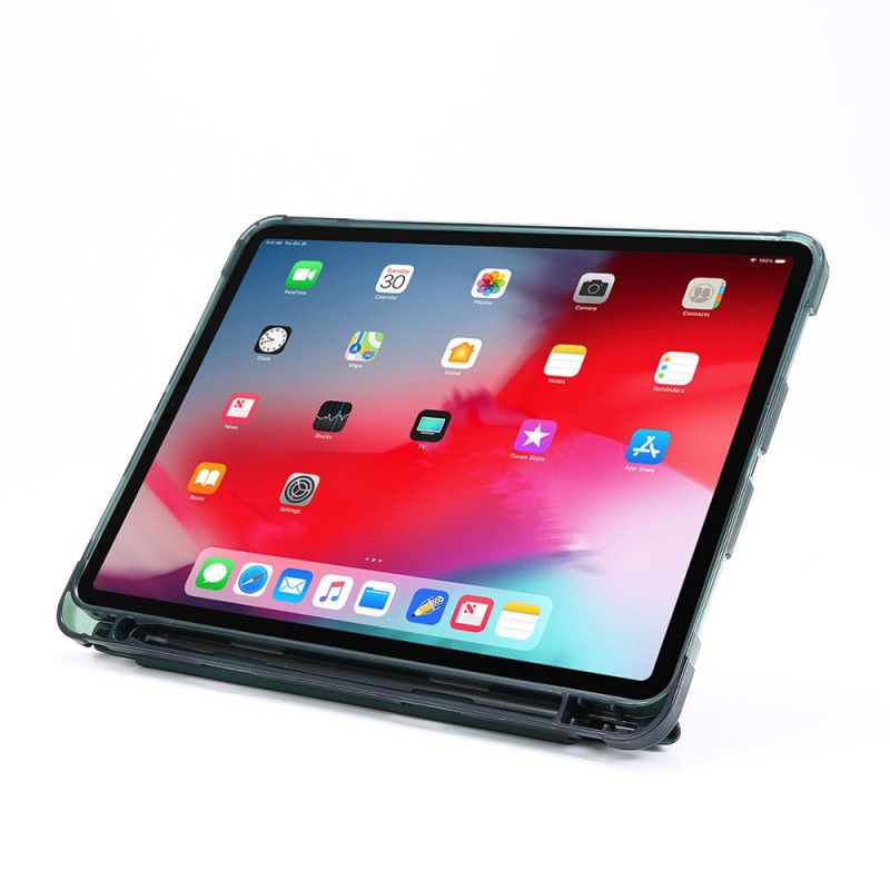 Kryt iPad Pro 12.9" (2021) Skladací Kryt S Koženým Efektom