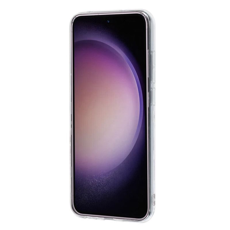 Kryt Samsung Galaxy A16 5g Elegantný Kvetinový Vzor