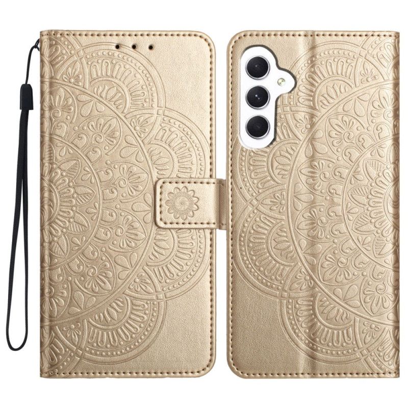 Puzdro Na Samsung Galaxy A16 5g Mandala Design So Šnúrkou