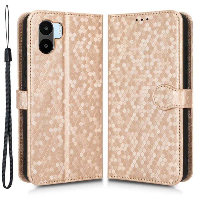 Kožené Puzdro Xiaomi Redmi A1 3d Pattern Strappy