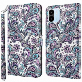 Kožené Puzdro Xiaomi Redmi A1 Paisley