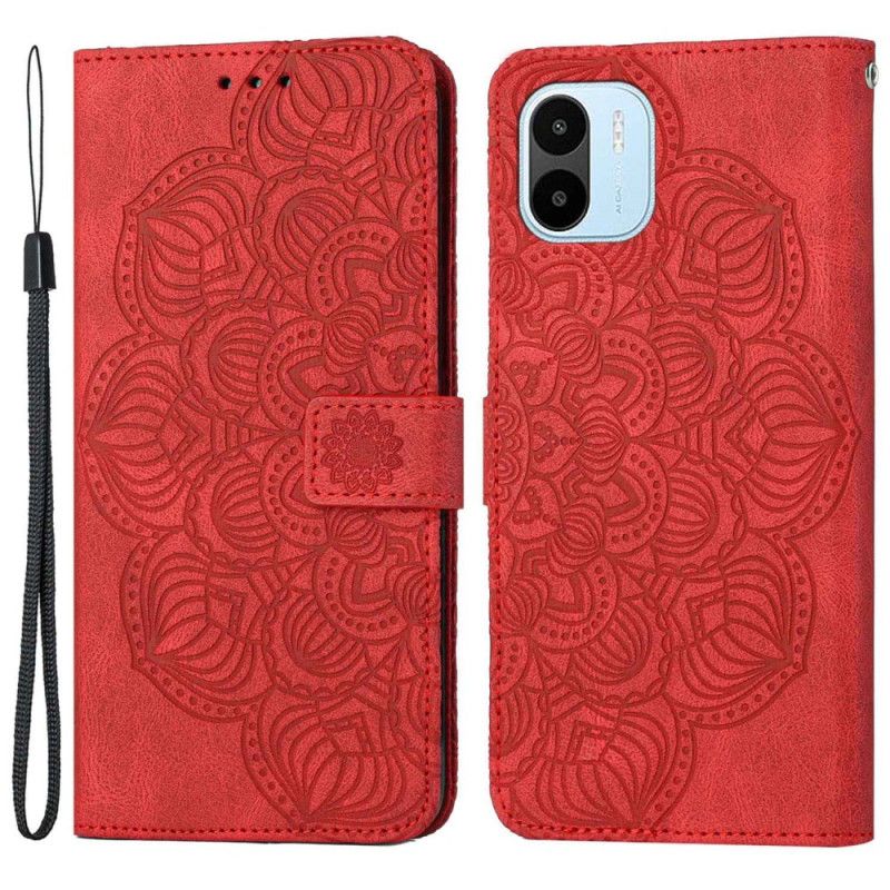 Kožené Puzdro Xiaomi Redmi A1 Strappy Mandala