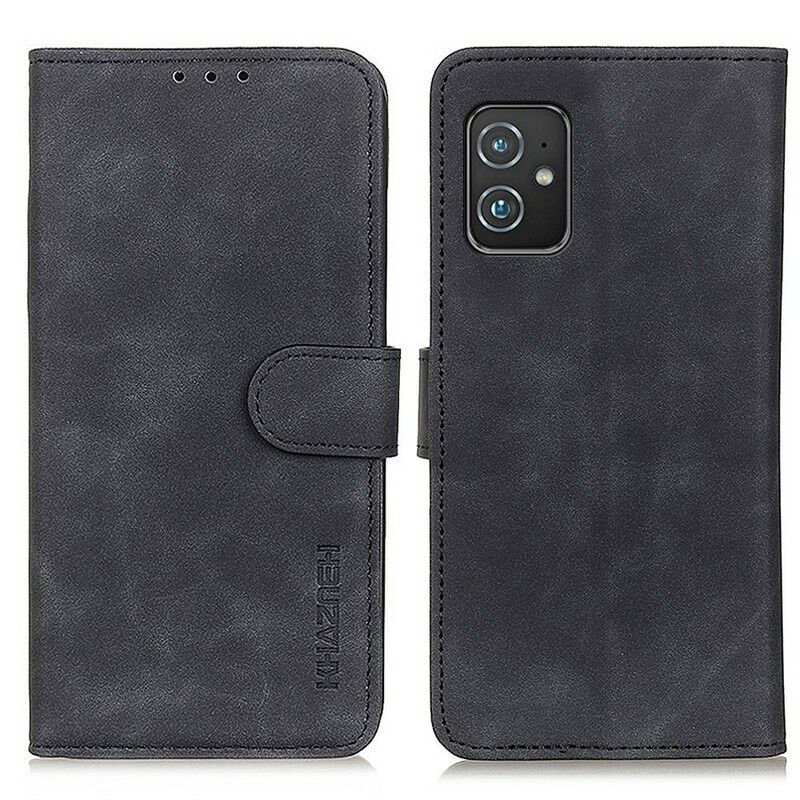 Kožené Puzdro Asus Zenfone 8 Matná Vintage Leather Effect Khazneh