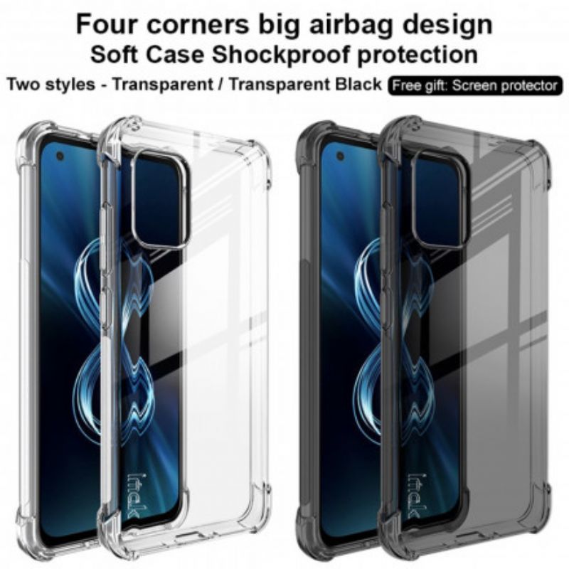 Kryt Asus Zenfone 8 Transparentné Silky Imak