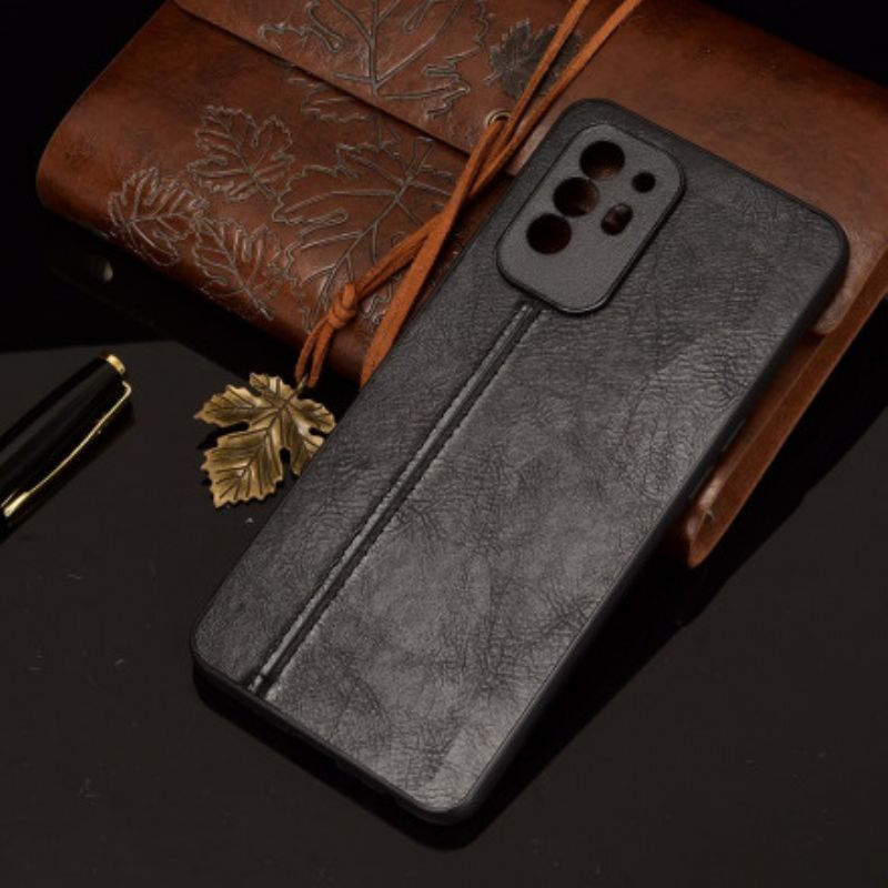 Kryt Oppo A94 5G Couture Leather Effect