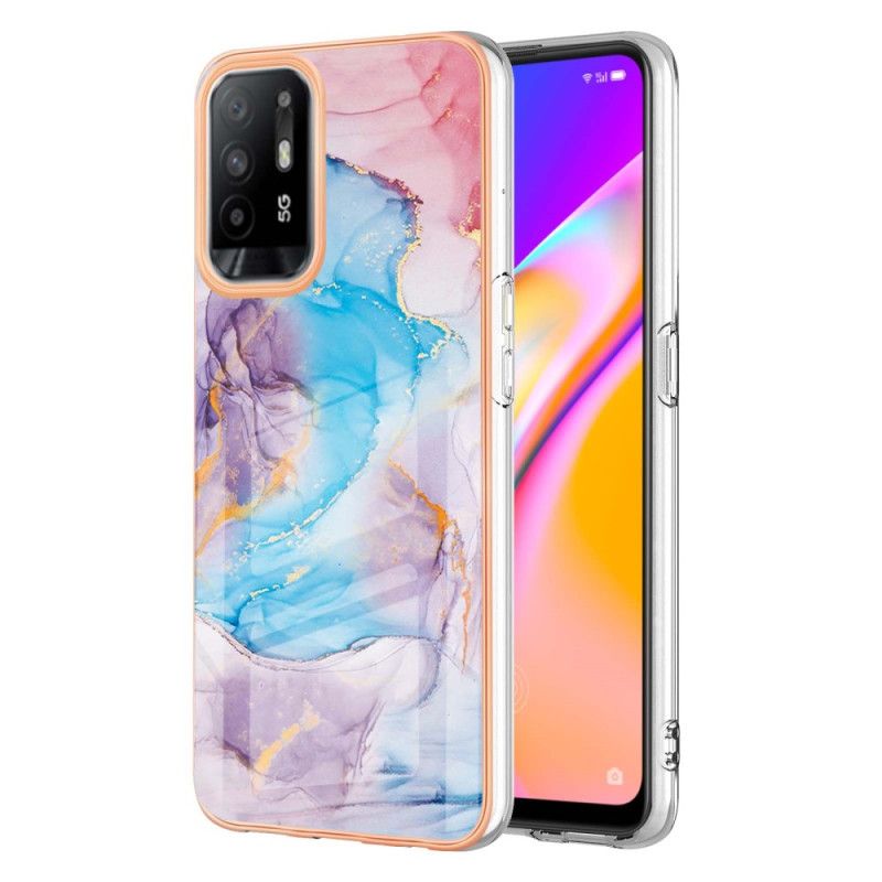 Kryt Oppo A94 5G Pastelový Mramor