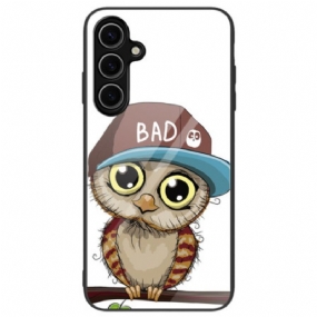 Kryt Samsung Galaxy S24 Fe Tvrdené Sklo Bad Owl