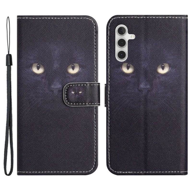 Puzdro Samsung Galaxy S24 Fe Strappy Cat Eyes