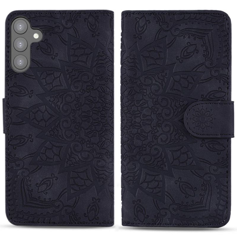 Flipové Puzdro Samsung Galaxy S23 Plus 5G Štýlová Strappy Mandala