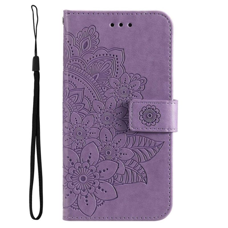 Kožené Puzdro Samsung Galaxy S23 Plus 5G Strappy Mandala