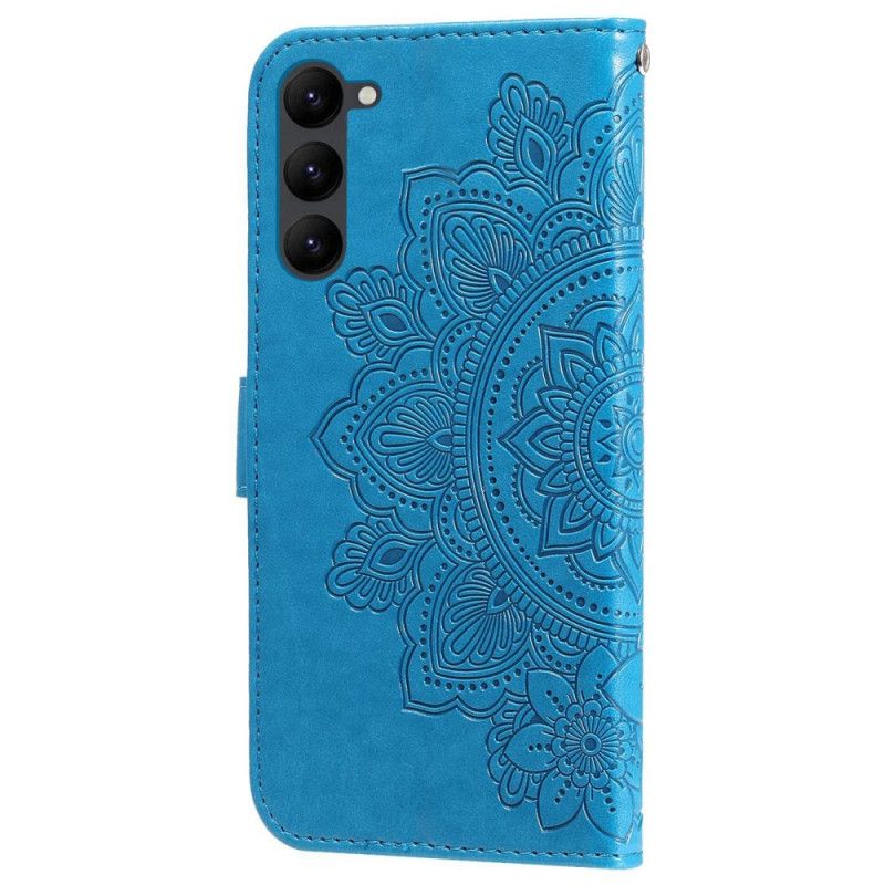 Kožené Puzdro Samsung Galaxy S23 Plus 5G Strappy Mandala