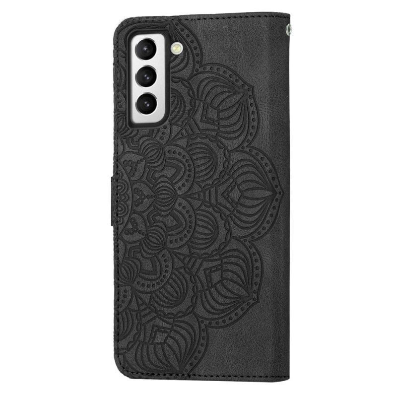 Peňaženkový Kryt Samsung Galaxy S23 Plus 5G Strappy Mandala