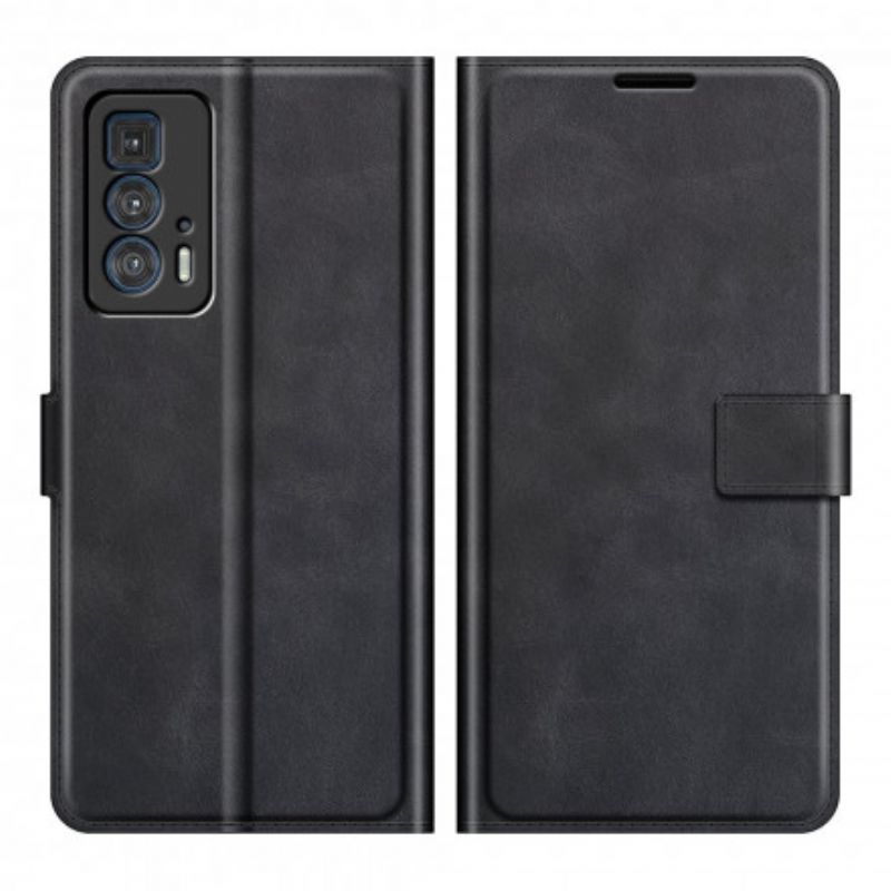 Peňaženkový Kryt Motorola Edge 20 Pro Slim Extreme Leather Effect