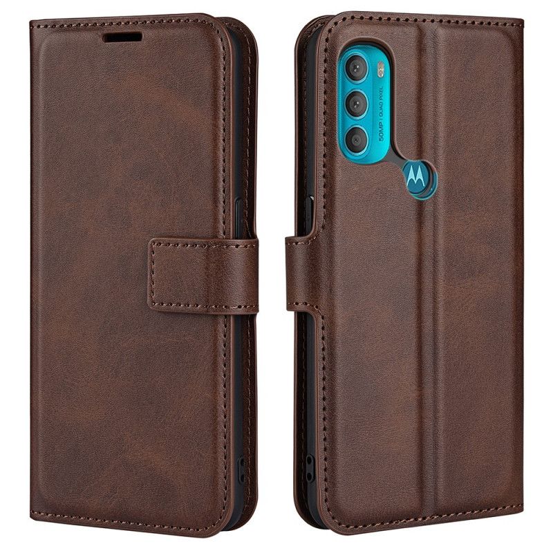 Kožené Puzdro Moto G71 5G Slim Extreme Leather Effect