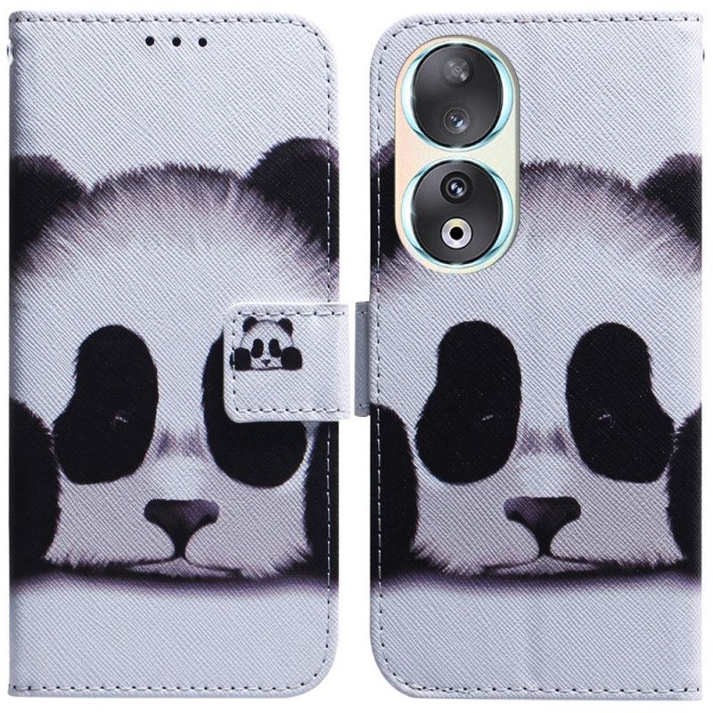 Kožené Puzdro Honor 90 Panda