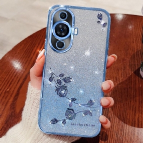 Kryt Na Huawei Nova 12s Kvety A Kamienky