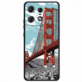 Kryt Motorola Edge 50 Pro Most Golden Gate