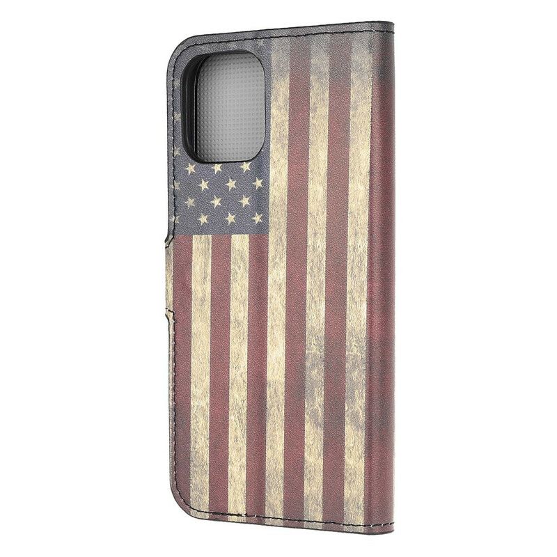 Flipové Puzdro iPhone 13 Mini Vlajka Usa