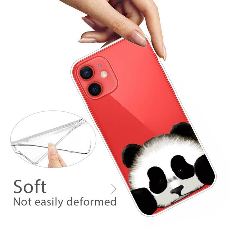 Kryt iPhone 13 Mini Bezšvová Panda