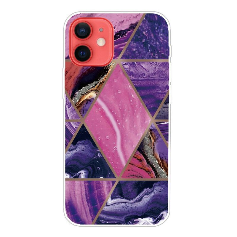 Kryt iPhone 13 Mini Decline Geometric Marble