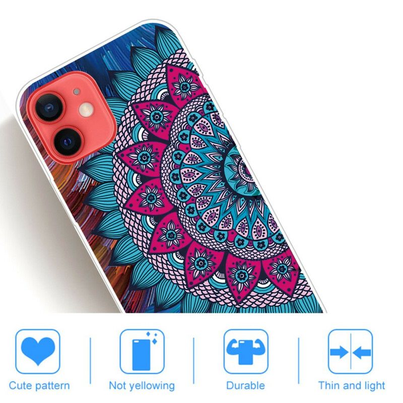 Kryt iPhone 13 Mini Farebná Mandala