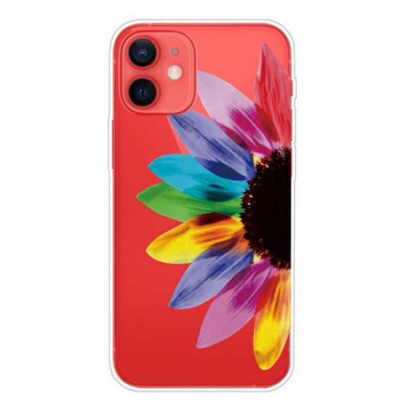 Kryt iPhone 13 Mini Farebný Kvet